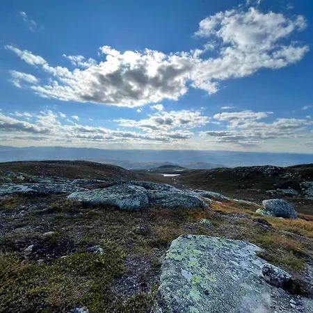 Cosy Mountain 875m Near Turufjell, Ski, Fishing, Hiking And Quiet Nature Domek alpejski Flå